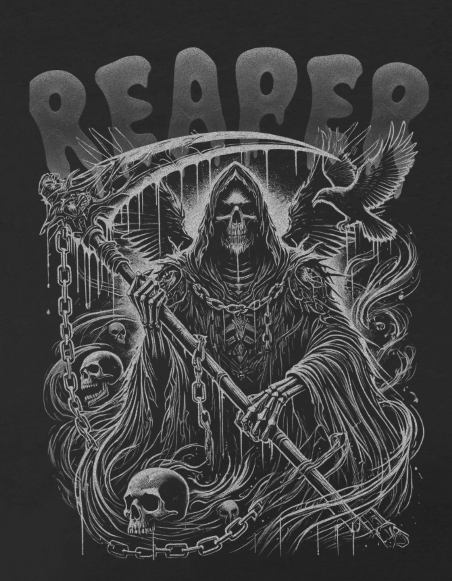 Reaper – Gothic Streetwear Grim Tee