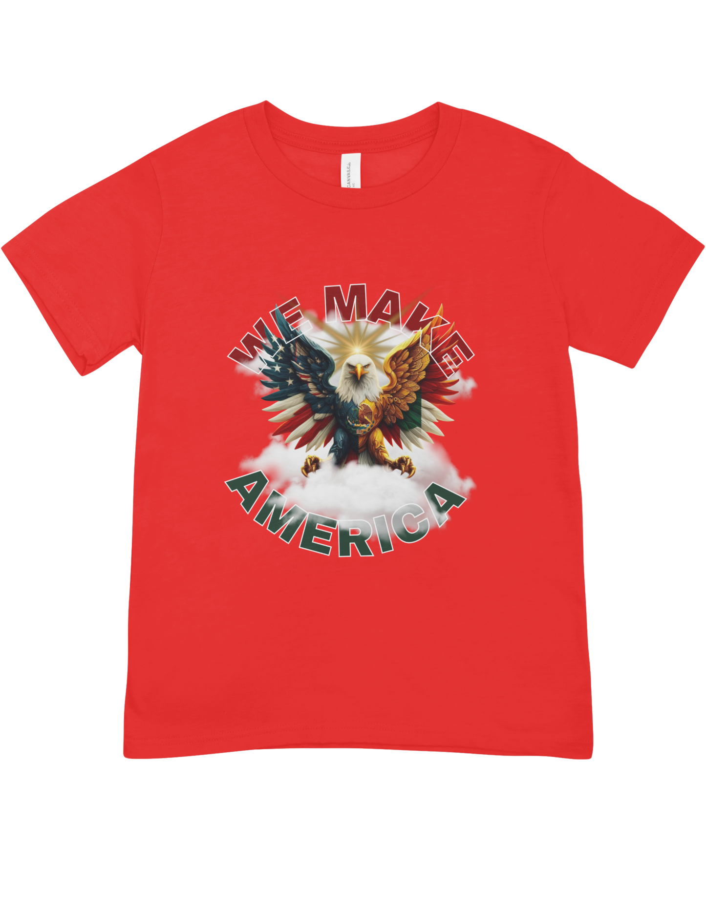 “We Make America – Mexican American Pride Tee”