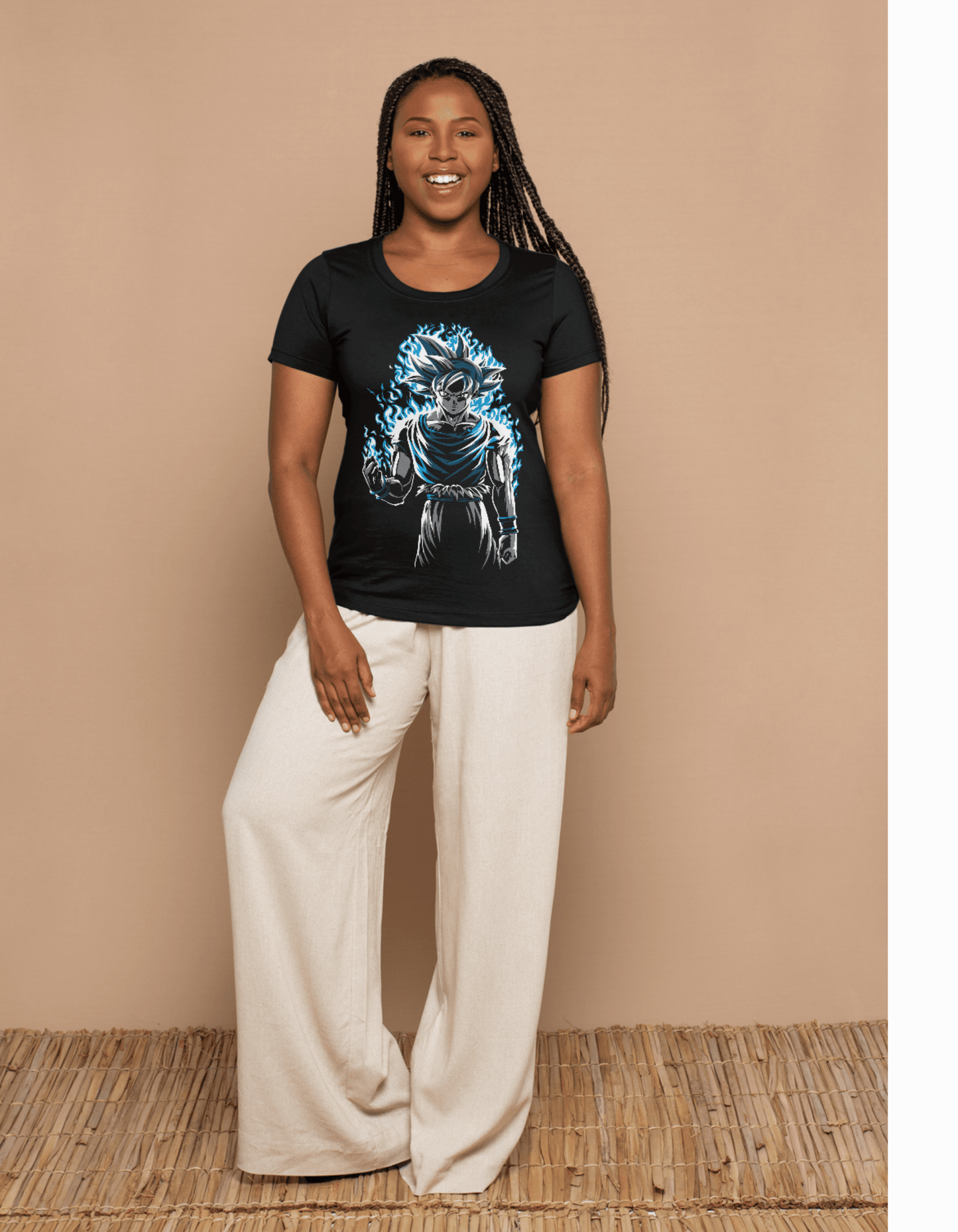 “Blue Flame Goku – Super Saiyan Heat Tee