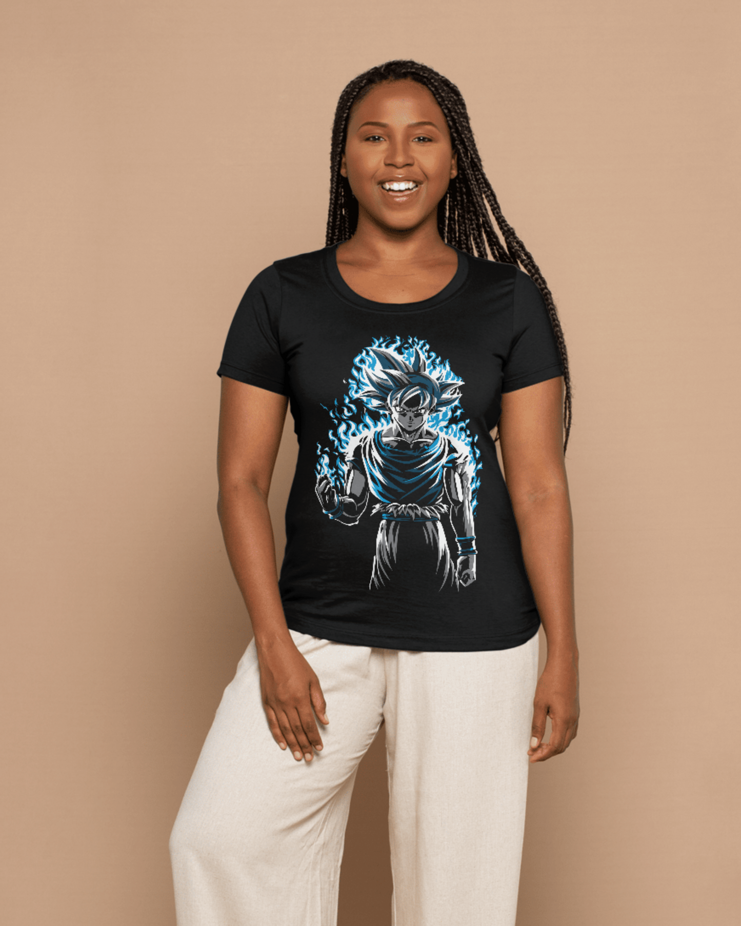“Blue Flame Goku – Super Saiyan Heat Tee