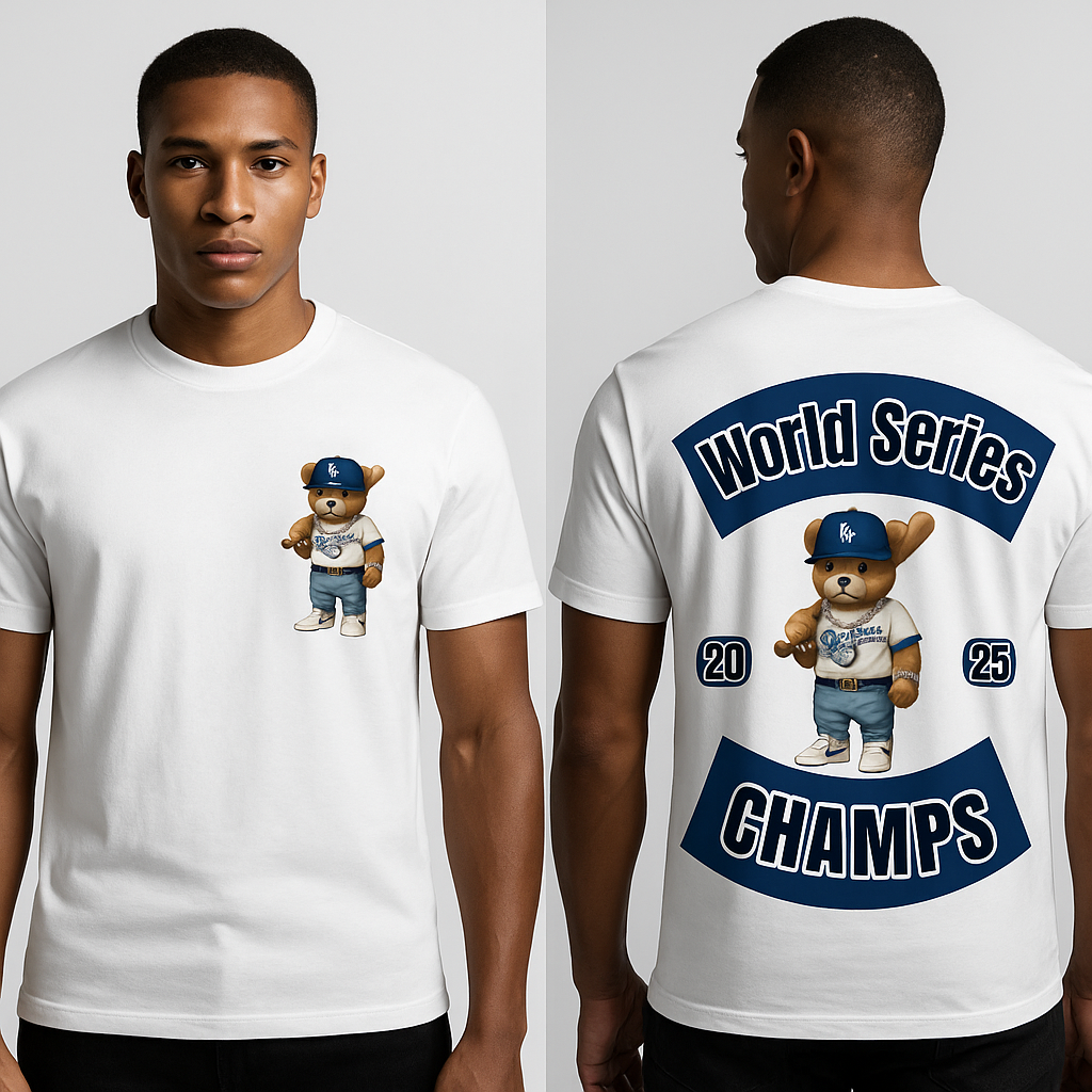 World Series Champs 2025” Teddy Tee – LA Edition by True Royalty