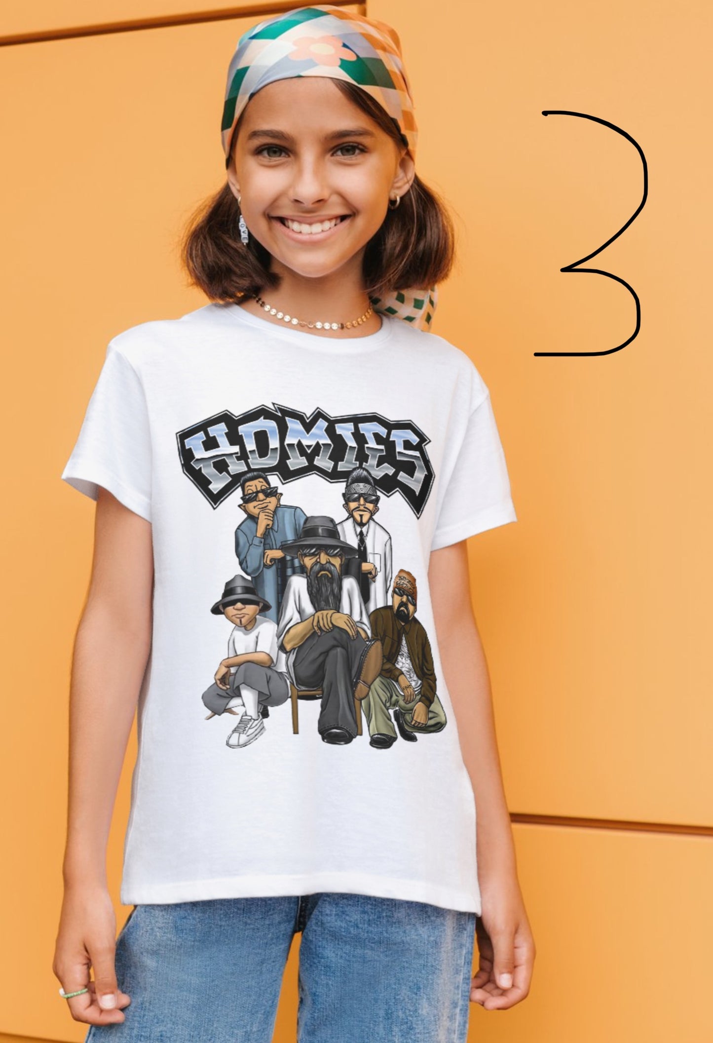 “The Homies – Barrio Legends Streetwear Tee”