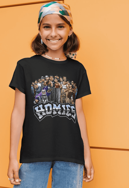 “The Homies – Barrio Legends Streetwear Tee”