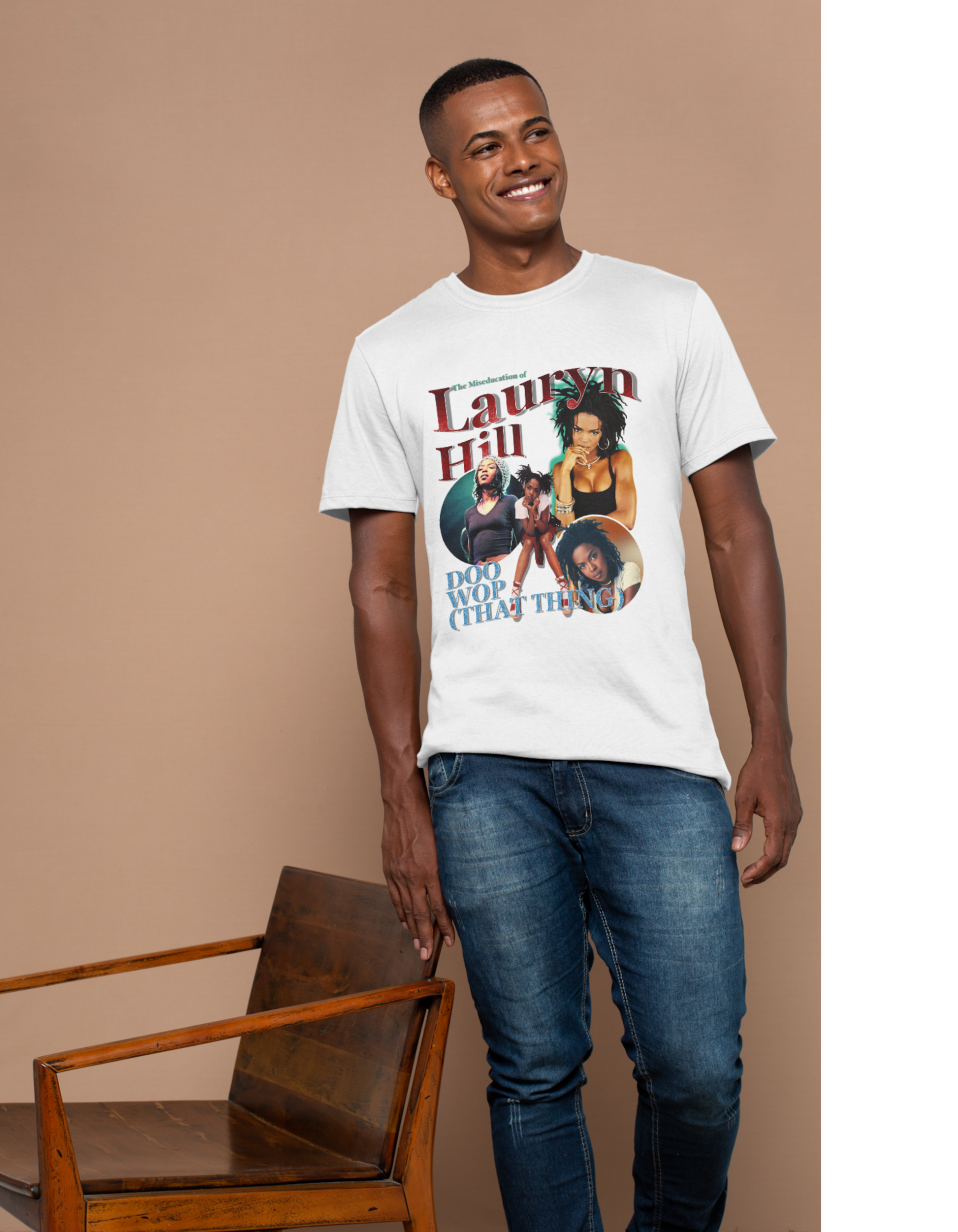 Lauryn Hill ￼ unisex crew neck short sleeve graphic tee - True Royalty 