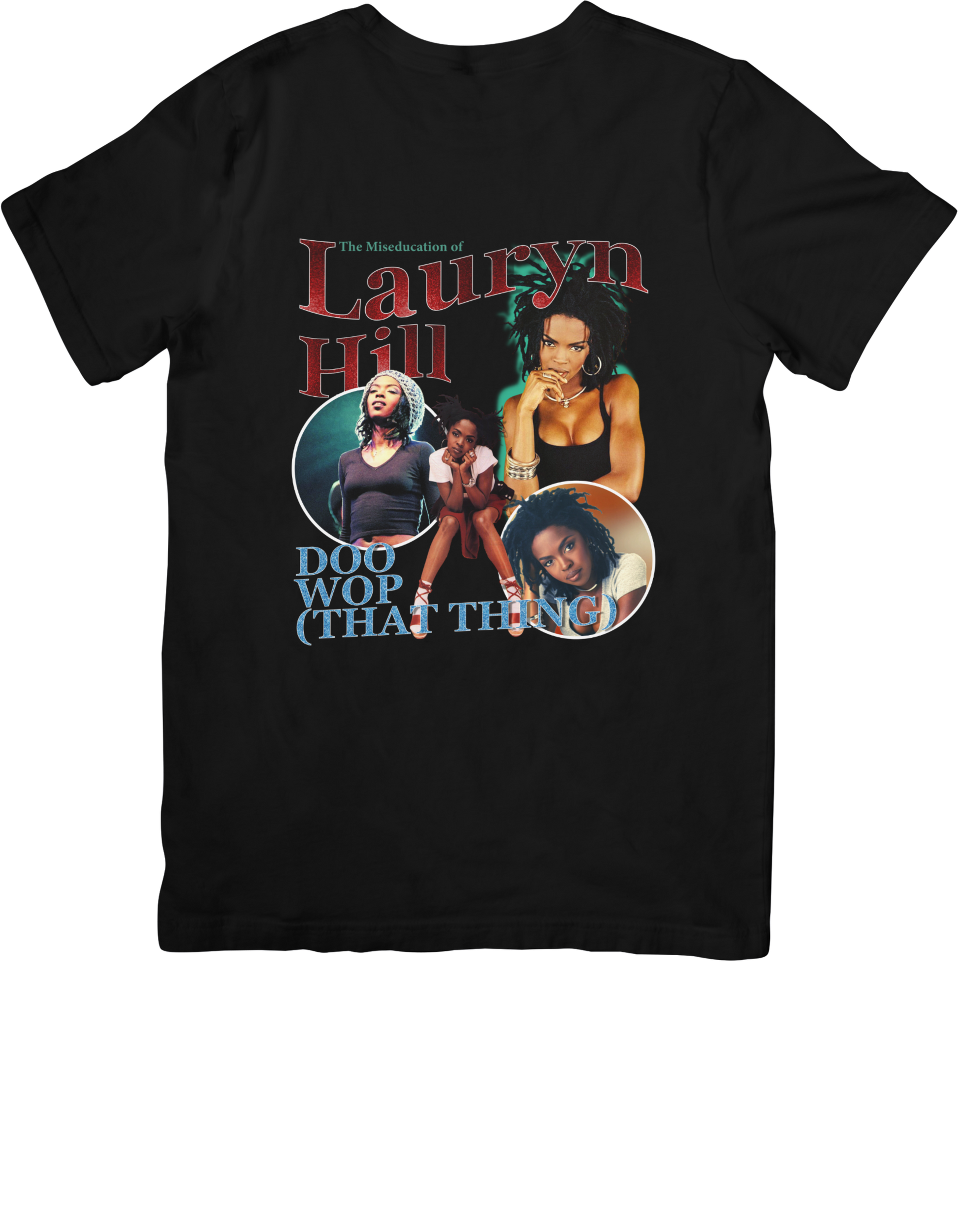 Lauryn Hill ￼ unisex crew neck short sleeve graphic tee - True Royalty 