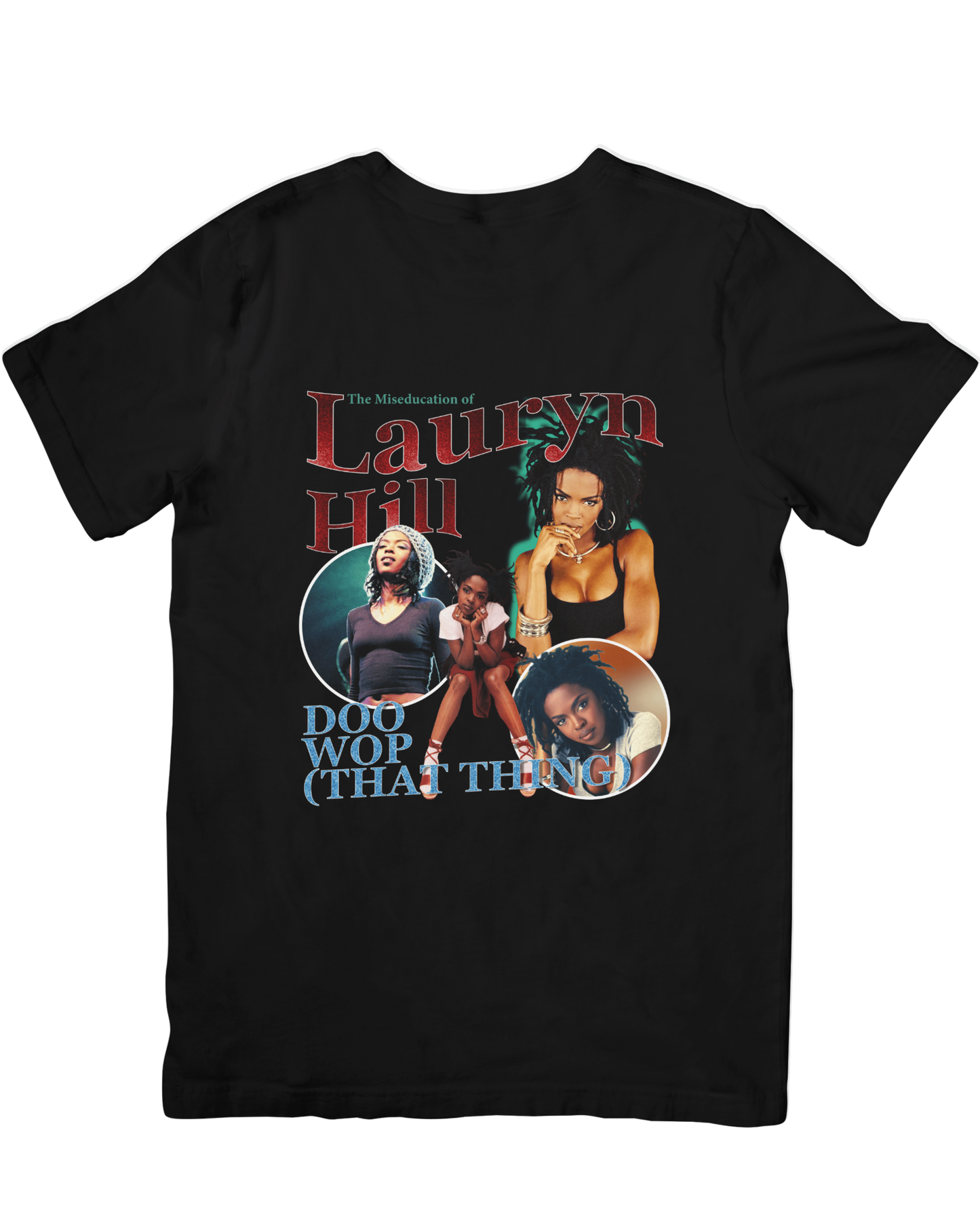 “Lauryn Hill – Queen of Soul & Bars Tee”