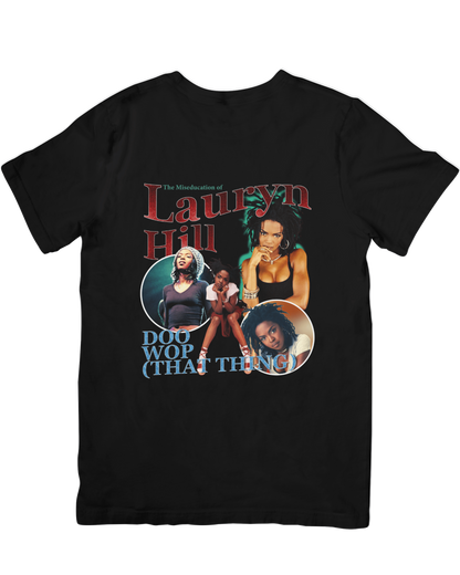 “Lauryn Hill – Queen of Soul & Bars Tee”