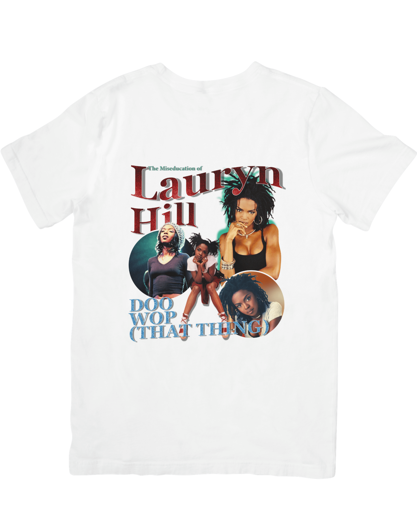 “Lauryn Hill – Queen of Soul & Bars Tee”