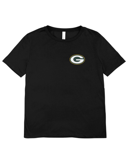 Football crew neck graphic tees