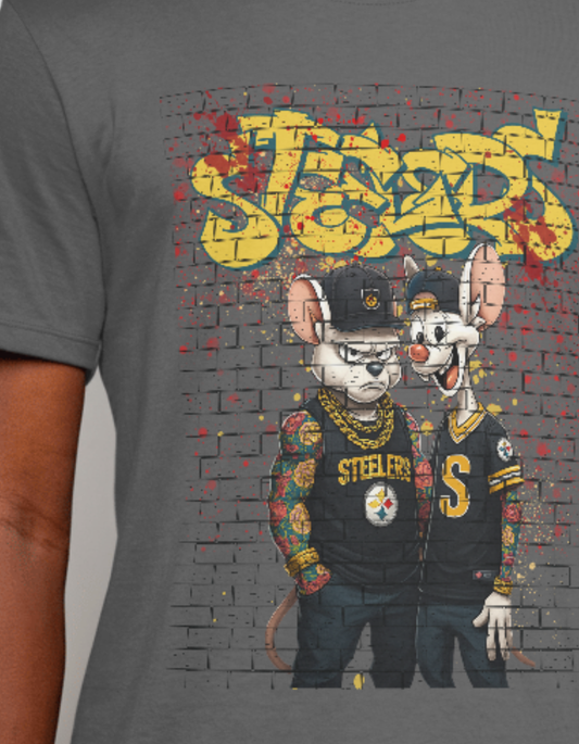 Black n yellow fan football