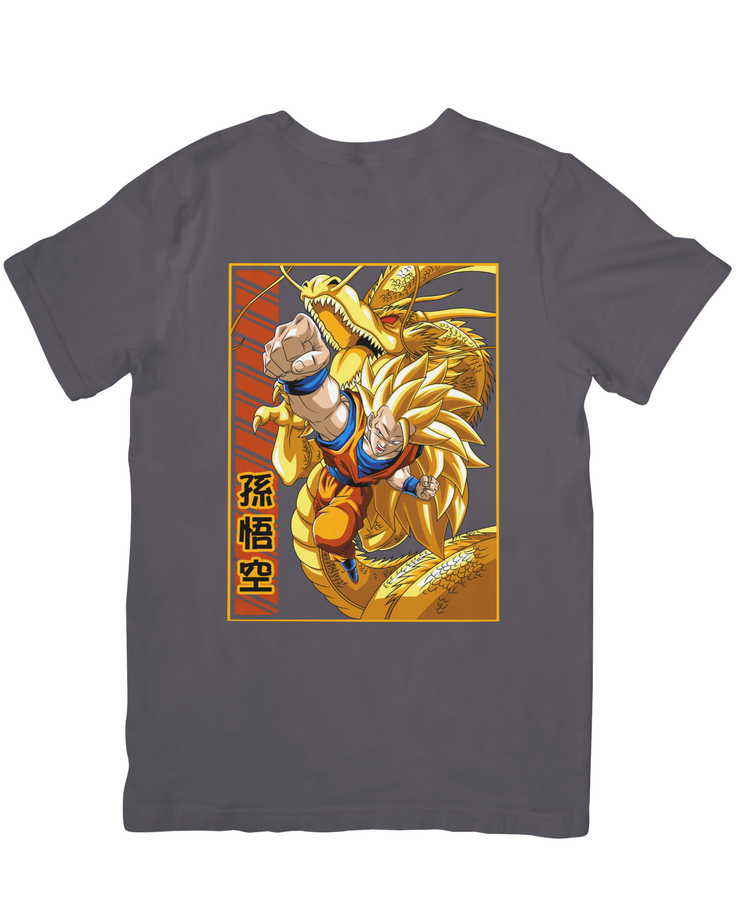 “Gold Goku – God Mode Streetwear Tee”