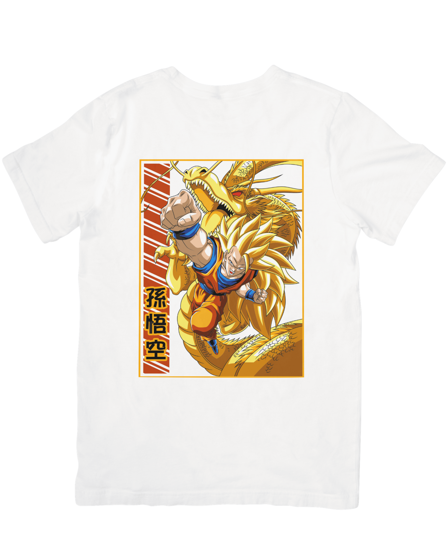 “Gold Goku – God Mode Streetwear Tee”