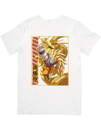 “Gold Goku – God Mode Streetwear Tee”