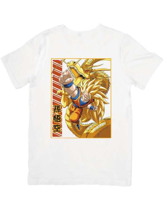 “Gold Goku – God Mode Streetwear Tee”