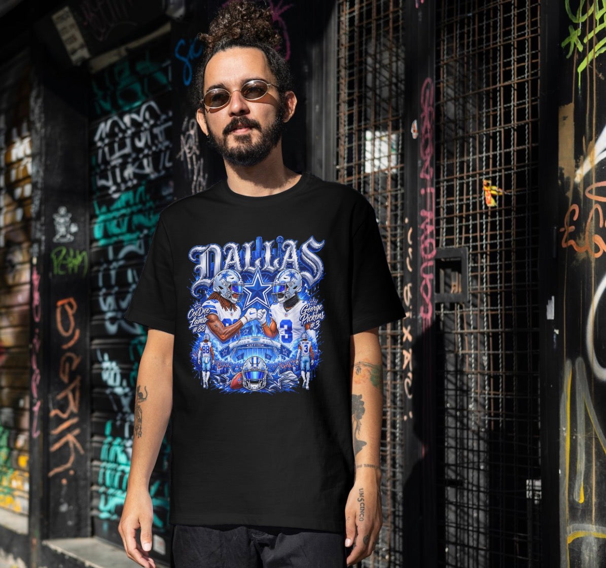 DALLAS FOOTBALL STREETWEAR TEE